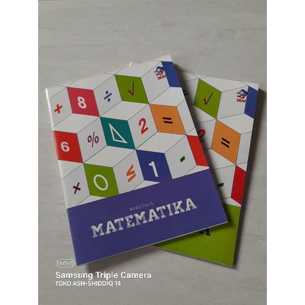 

buku tulis kotak kecil | buku tulis matematika | sidu | 38lembar | per 1 pcs