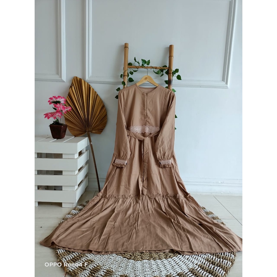 GAMIS RAYON VISCOSE PREMIUM BUSUI LD 110 PJ 130 TERBEST SELLER / DRESS PREMIUM