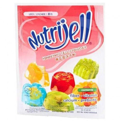 

Nutrijell Agar-Agar Lechi 15gr Sch