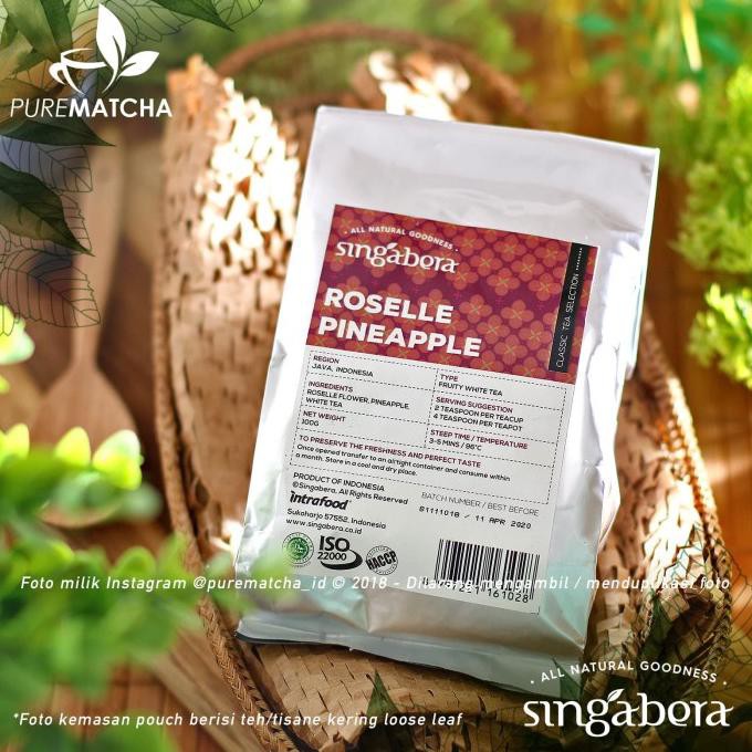 

Jual Singabera Teh Premium Indonesia - Singabera Rosella Pineapple 100 Gr Teh