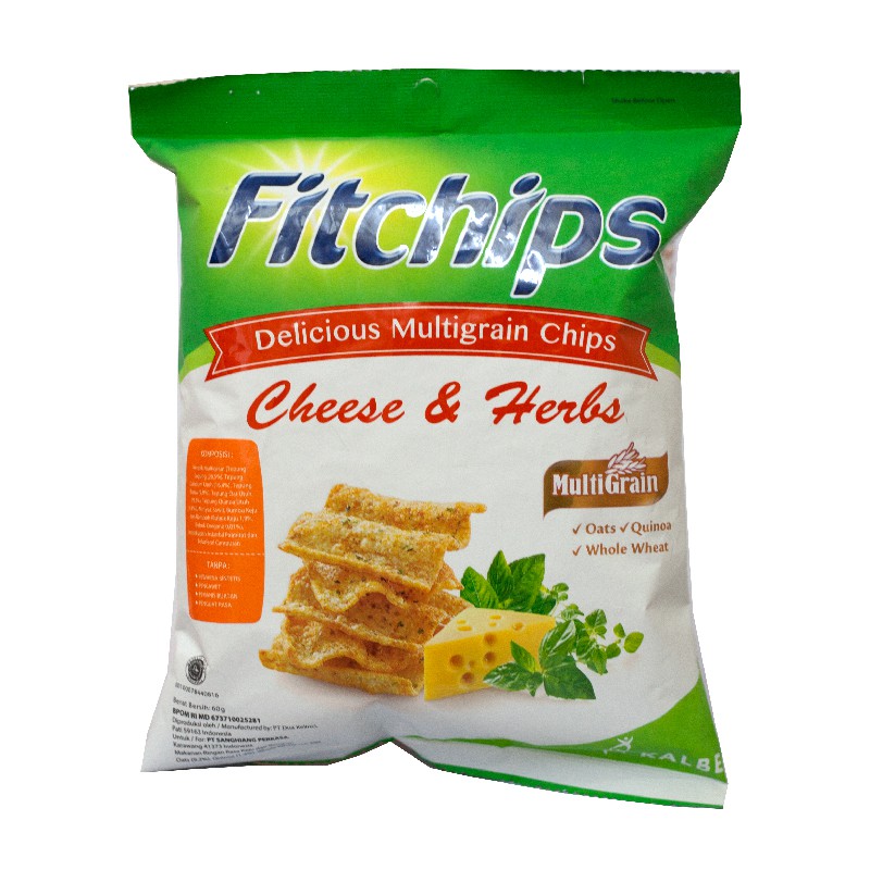 

FITCHIPS CHEESE & HERBS 60GR