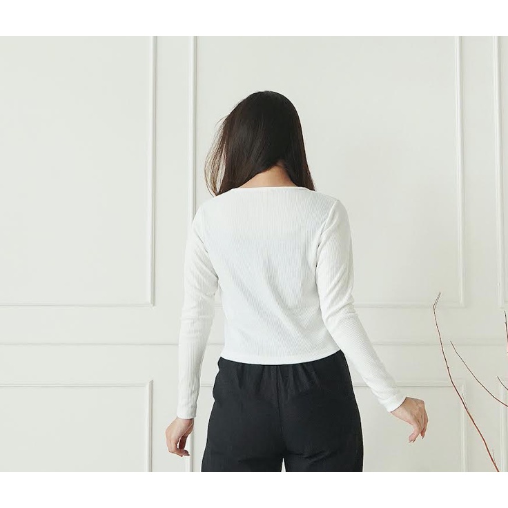 Cardigan Rajut Outer Knit Top Korean Style Baju Atasan Wanita 110