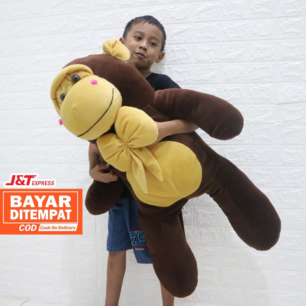 Boneka monyet / boneka monkey / boneka hewan jumbo