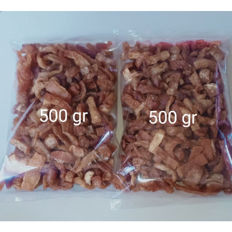 

kerupuk babi kulit lokal Bali siap digoreng 500 gr /1 bungkus (kulit tanpa lemak)