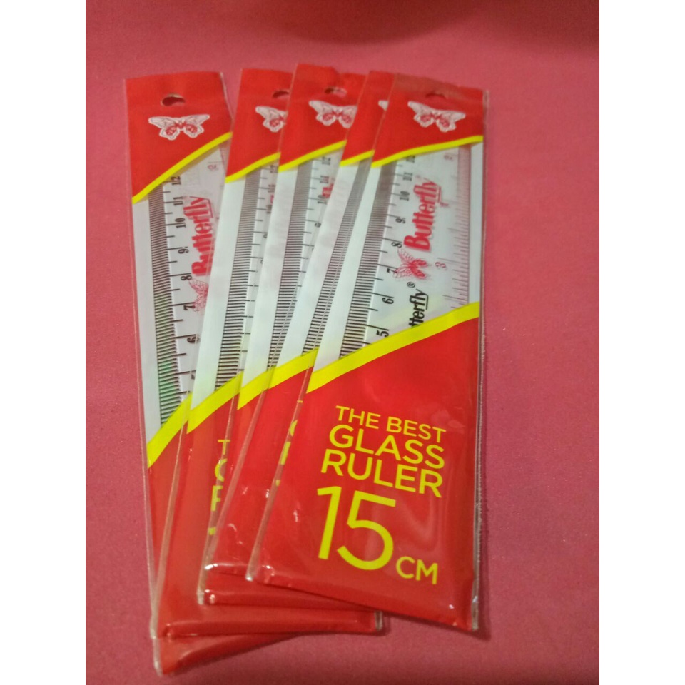 

Penggaris Butterfly 15cm/30cm Satuan