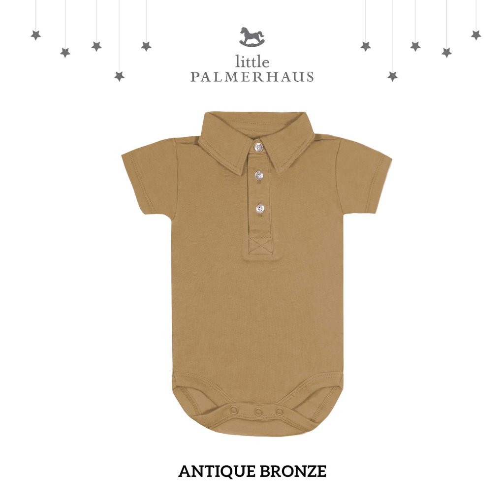 Little Palmerhaus - Boy Collar Bodysuit 0-9 bulan