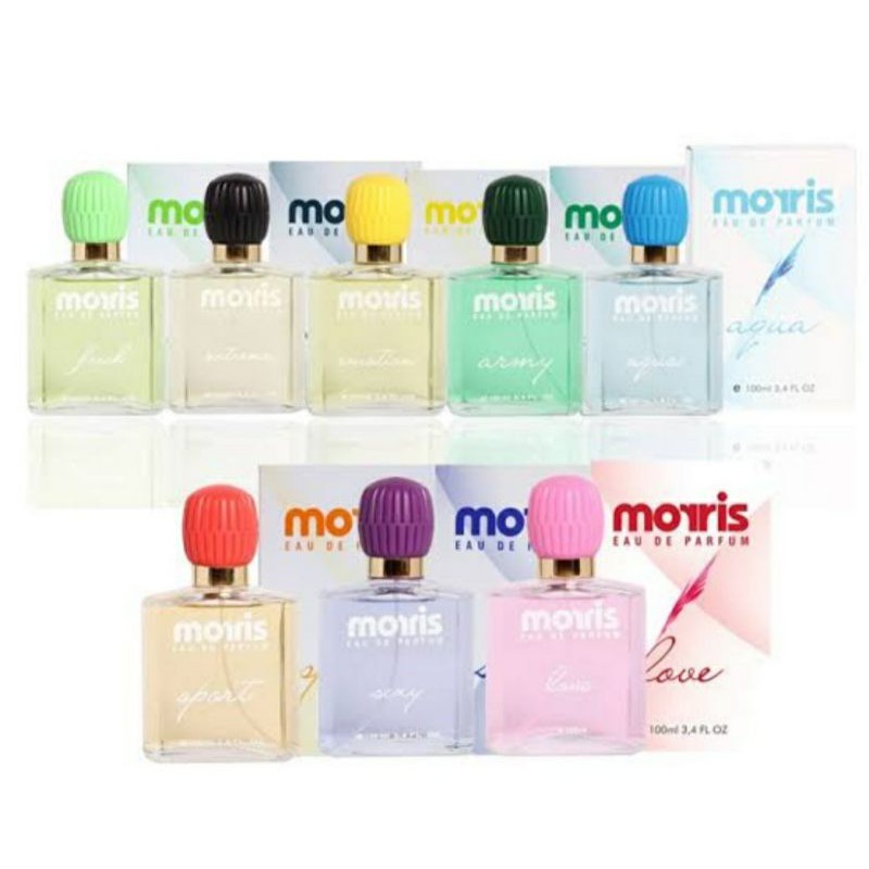 Parfume Pria Wanita Morris eau de parfume / Parfum parfume cowo cewek Segar wangi alami tahan lama