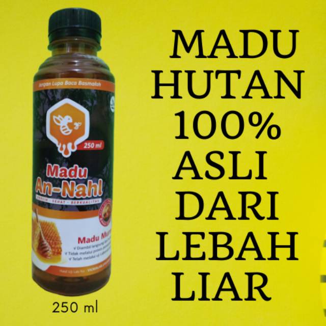 

Madu Hutan An-Nahl Organik 250 ml