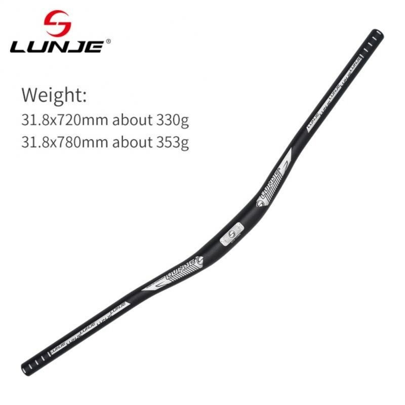 Lunje L021 Stang Sepeda MTB Handlebar Rise 72cm OS 31.8mm