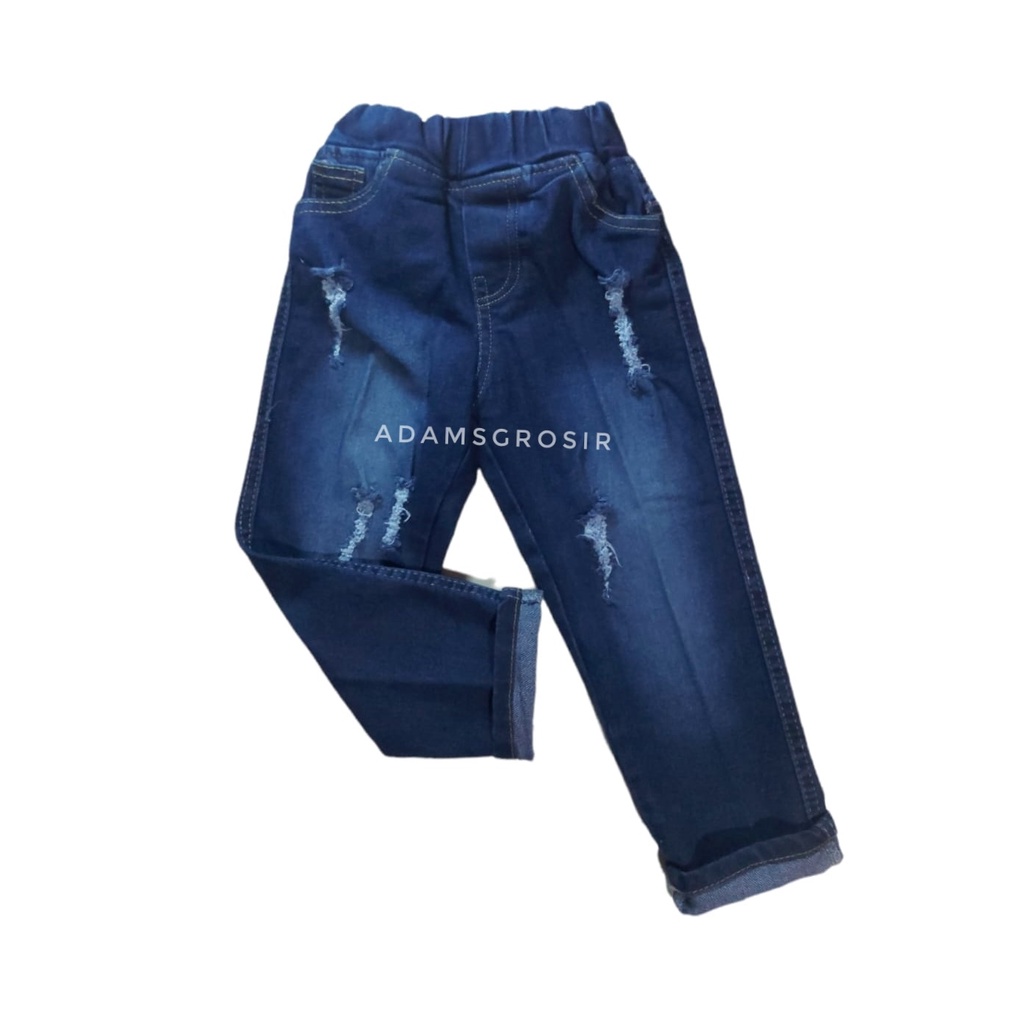 COD ( BAYAR DITEMPAT ) CELANA JEANS ANAK RIPPED SOBEK || CELANA PANJANG JEANS ANAK UMUR 1-6TAHUN