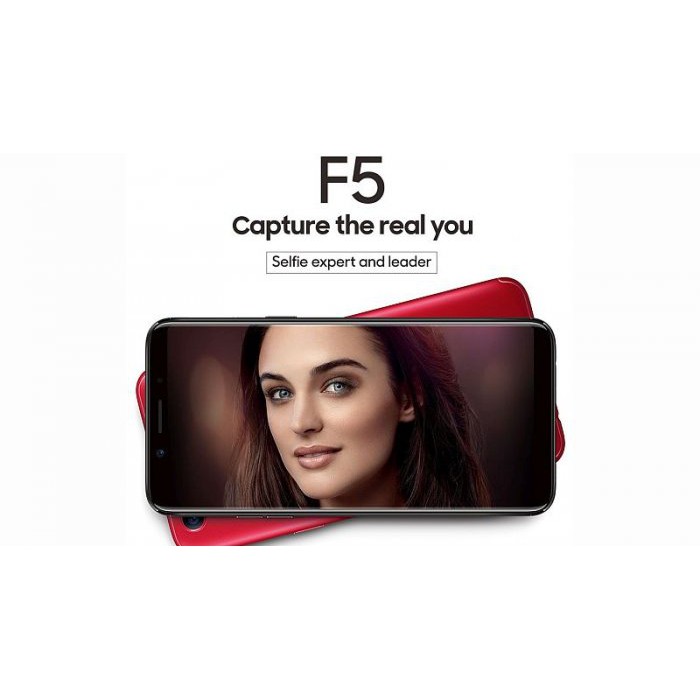 Oppo F5 Smartphone Youth 3GB/32GB Gold (Garansi Resmi Oppo, Gratis Ongkir)