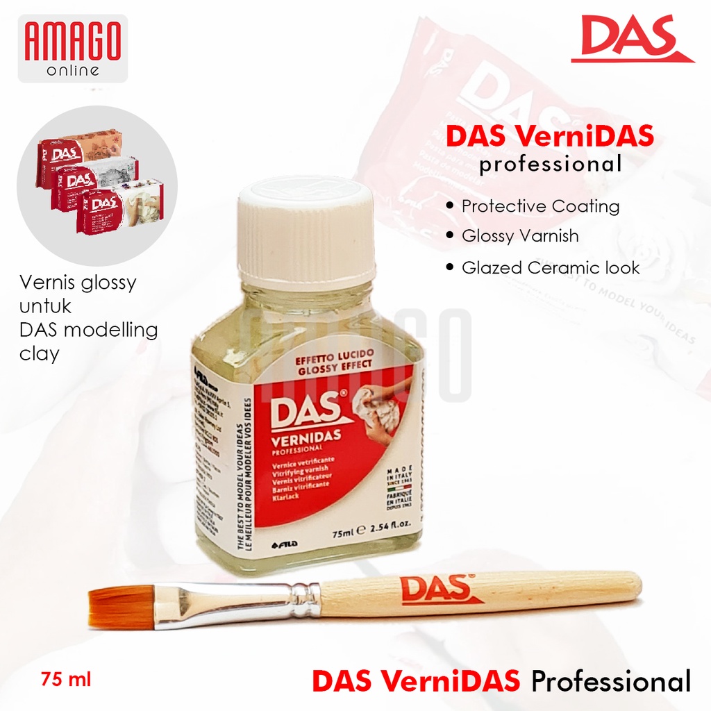 DAS Vernis - Vernidas Professional 75ml + Brush - 343000