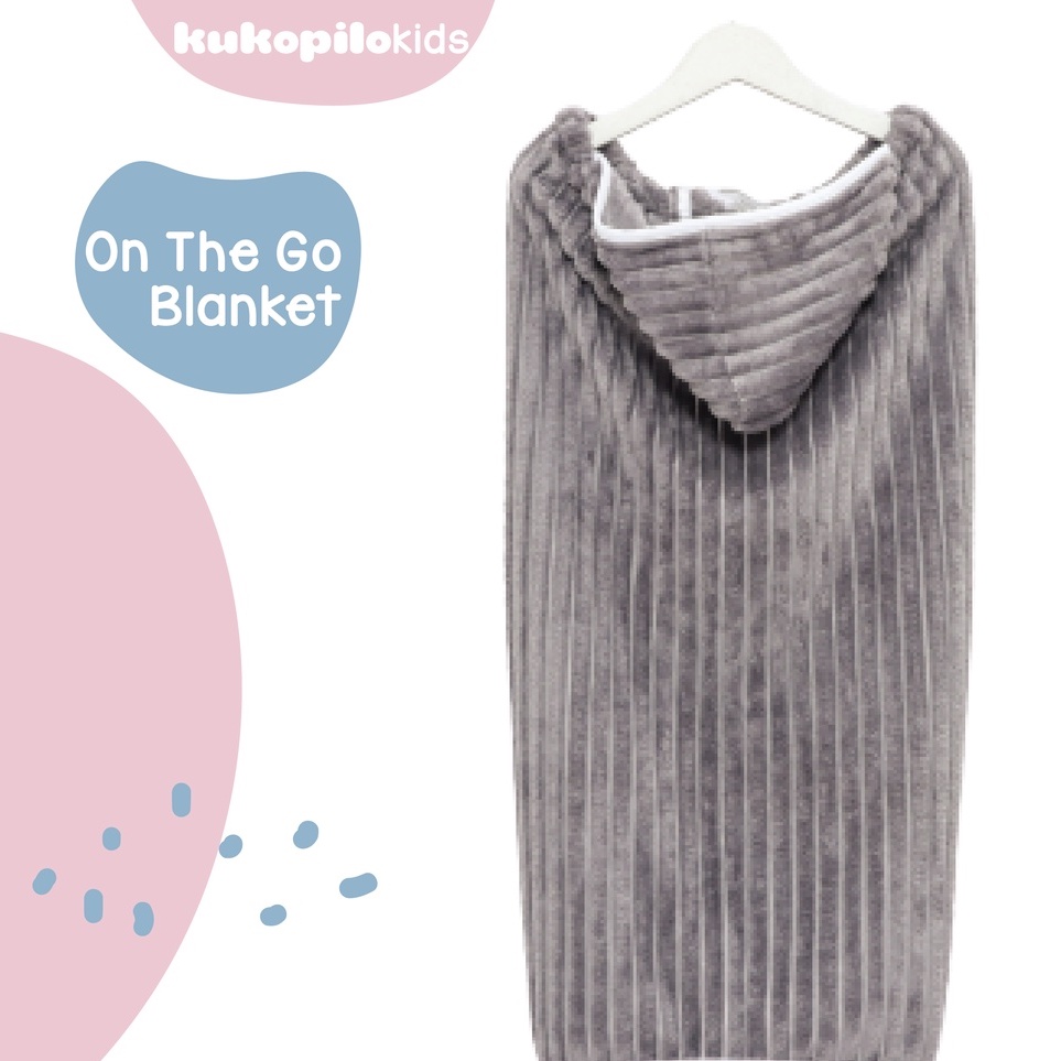 Selimut Bayi Topi On The Go Blanket Whisper Bisa Custom Nama Untuk Kado Bayi Perlengkapan Bayi Baru Lahir Kukopilokids