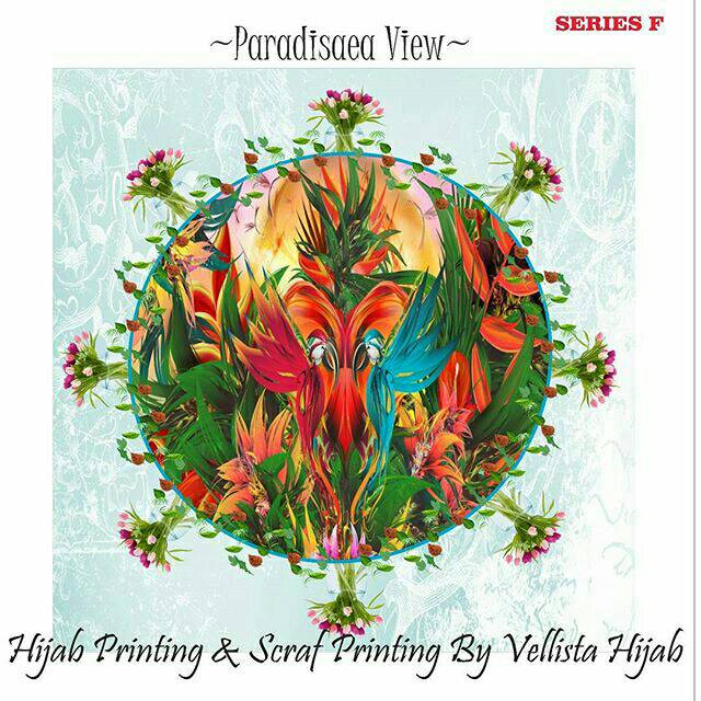 

[Paradisaea View F] Hijab Printing / Scraf Printing / Kado Wisuda /Kado Ulangtahun /Kado Anniversary