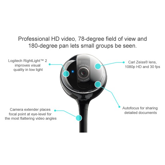 Logitech BCC950 Conference Cam WebCam Camera