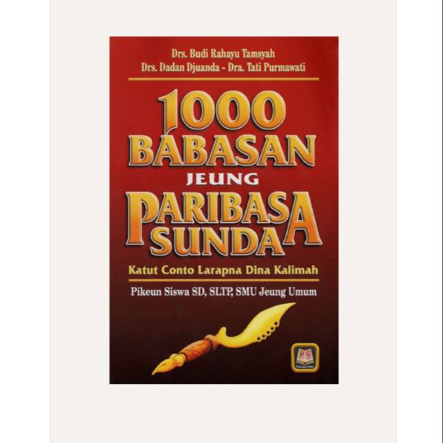 

Buku 1000 babasan jeung paribasa sunda