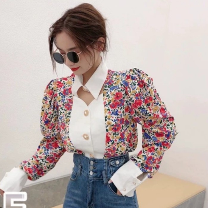 BLOUSE 2469 3M THREE M TM XAVIERA GROSIR PREMIUM Fashion Impor MURAH Kualitas Import TERMURAH