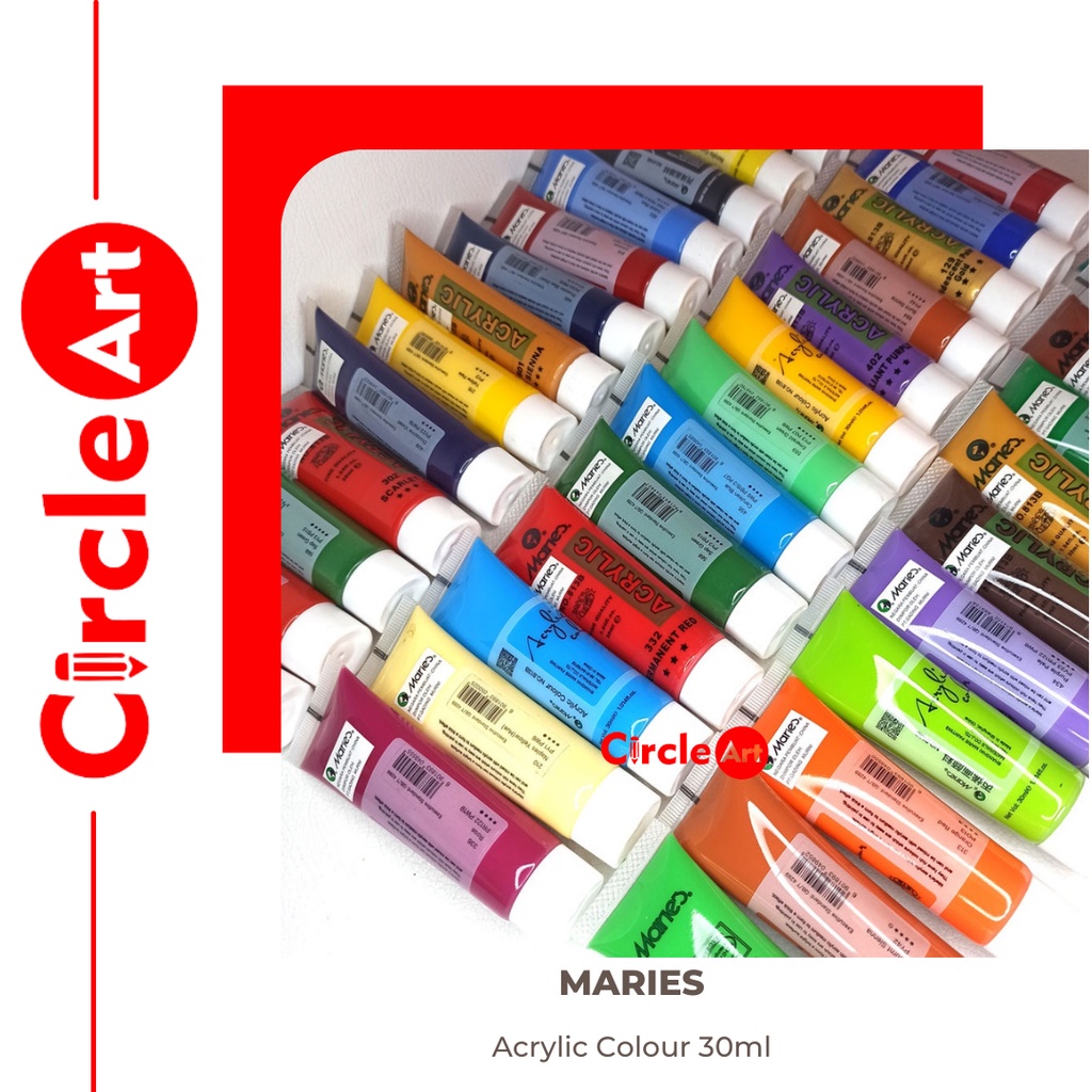 

Maries Acrylic Colour 30ml Part 2/ Cat Akrilik / Maries Akrilik 30ml