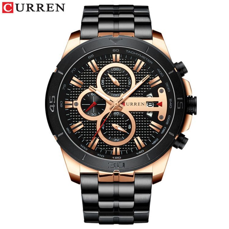 CURREN 8337 Jam Tangan Pria Analog Chronograph WK-SBY