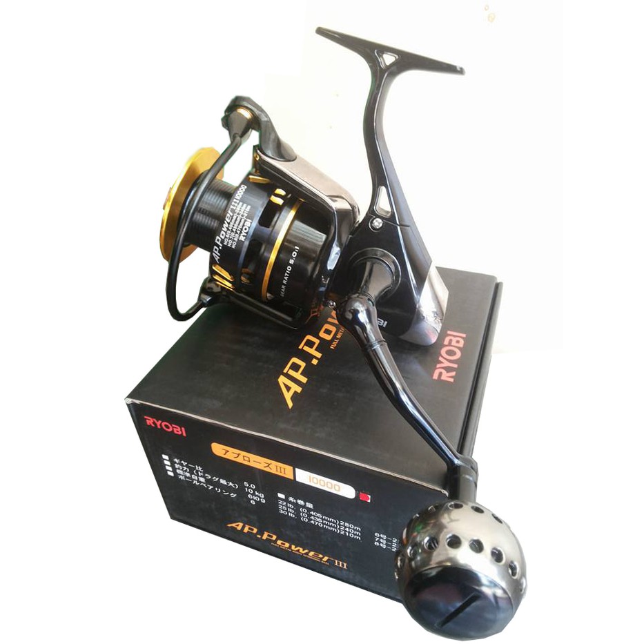 TOP Reel Pancing Ryobi AP Power III Size 10000