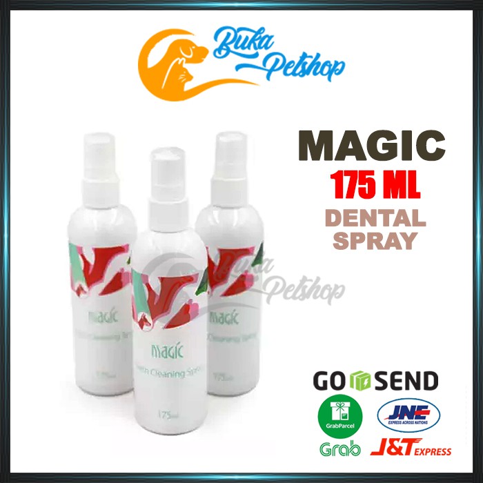 Pembersih Gigi Kucing Anjing MAGIC Dental Spray 175ml