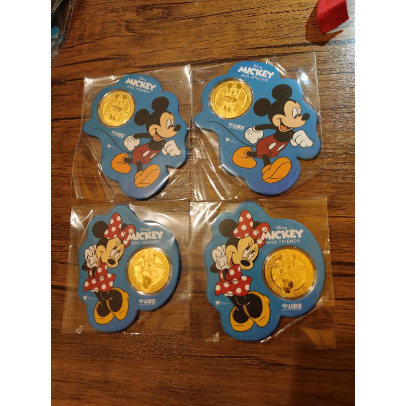 logam mulia ubs angpou 0.2 0,2 gram mickey & minnie mouse [LM, gift, disney series]