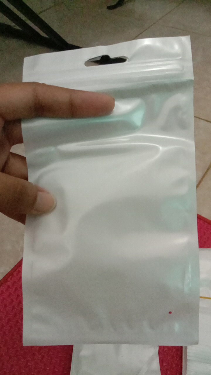 Plastik Klip Plastik Ziplock 10x18 Cm Putih Susu Isi 100 Pcs