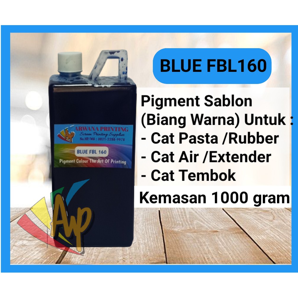 

Biang Warna Sablon Biru Pigment Blue FBL 160 1kg