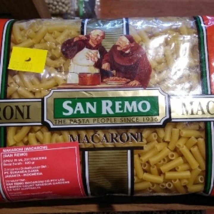 

San Remo Macaroni 500gr