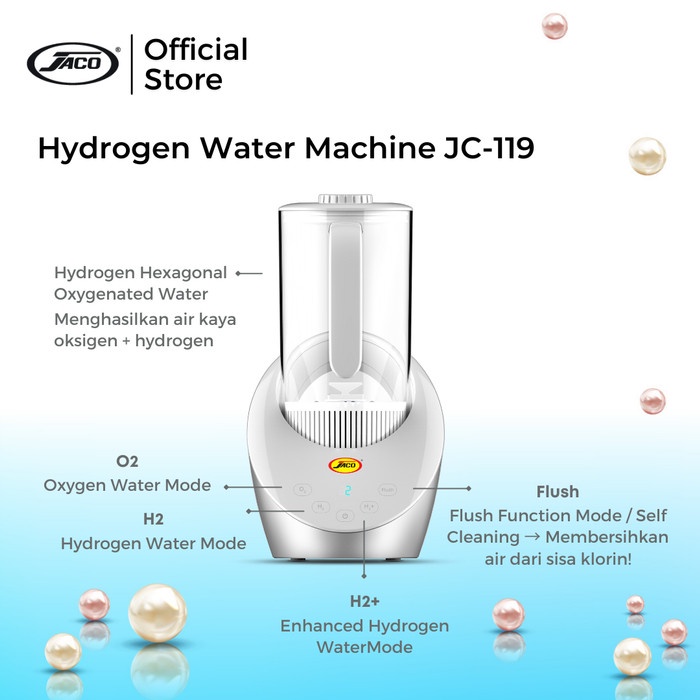 Jaco Water Purifier Mesin Air Hidrogen - Hydrogen Water Machine JC119