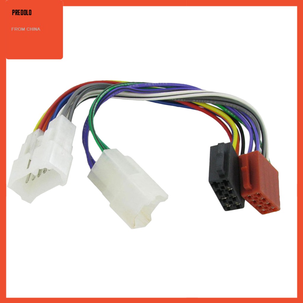 Kabel Konektor Adapter Harness Untuk Toyota Iso Stereo Plug