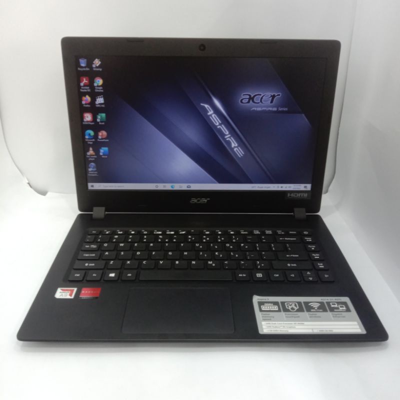 Laptop Acer aspire 3 A314 Amd A9-9420 RAM 8/256GB