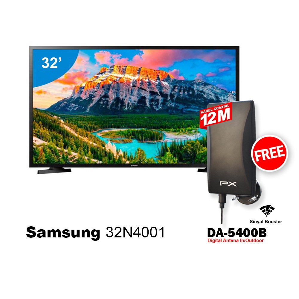 SAMSUNG 32N4001 LED 32 INCH LED TV FREE ANTENA