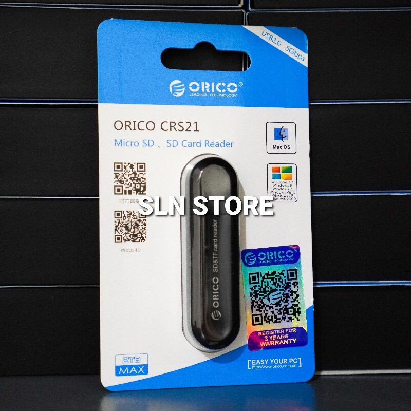 USB 3.0 CARD READER TF / SD CARD ORICO CRS21 2 in 1 OTG CARD READER