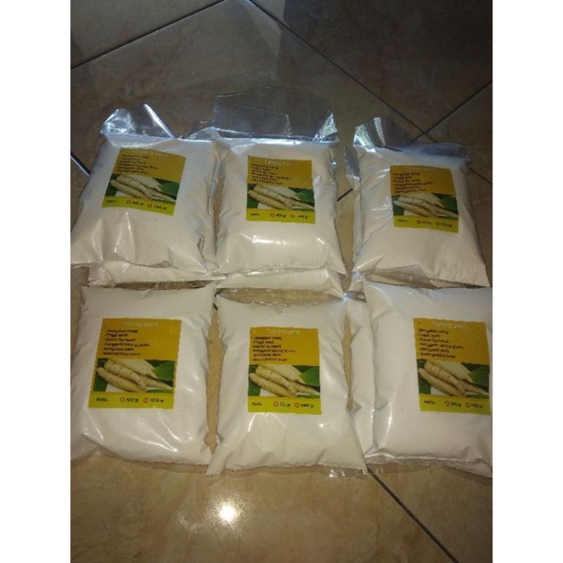 

Tepung garut 1kg/ pati garut 1 kg ( 1000 gr) (sudah di ayak lebih bersih)