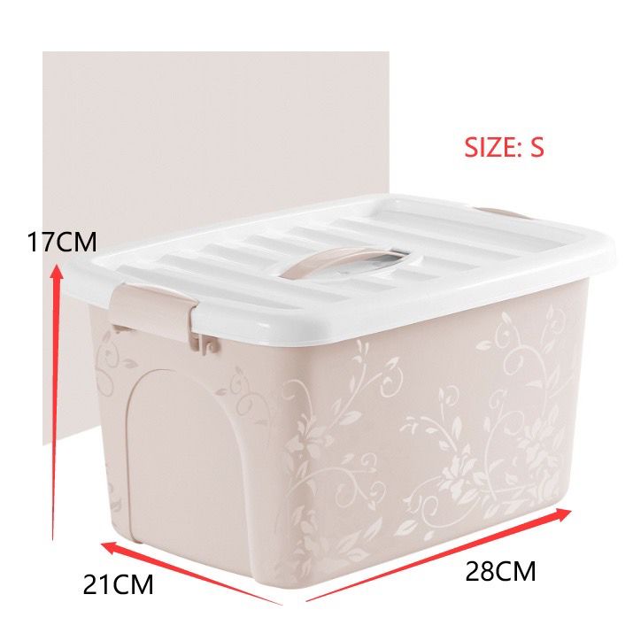 Container Box Penyimpanan Serbaguna / Box Ukuran Kecil (Small) / Box Ukuran 27x21x17 - Kode 901