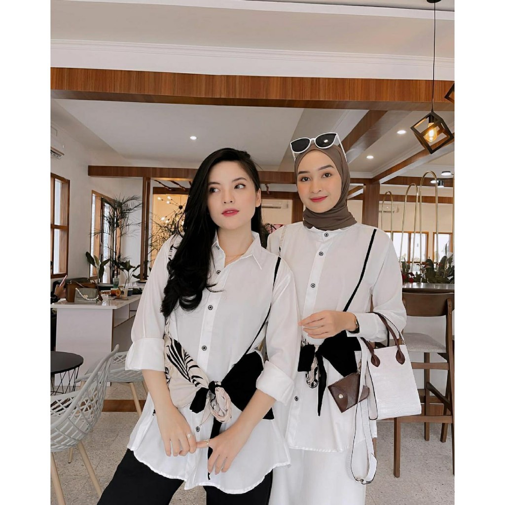 Conan Blouse Atasan Baju Muslim Apk Pita Fashion Muslim Wanita