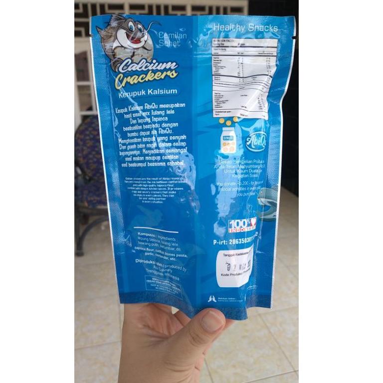 

[KODE PRODUK ZEH9269] KERUPUK KRUPUK KALSIUM TULANG LELE ABIQU SNACK CEMILAN CAMILAN MPASI SEHAT