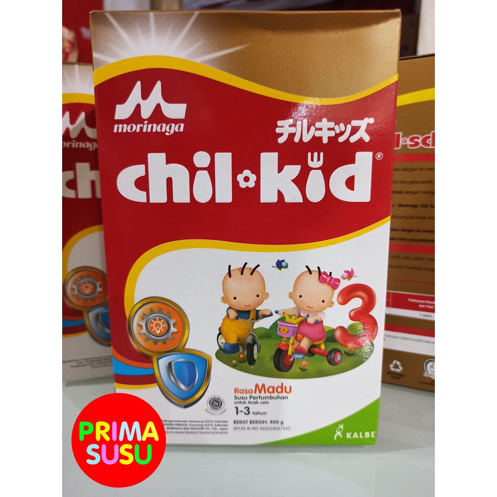 Chil Kid 3 400 Gr, Madu, Vanila