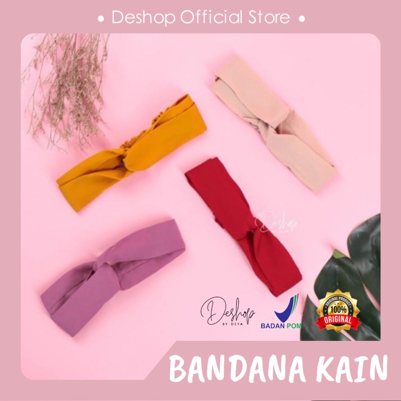 BANDANA KAIN INSTAN KOREA STYLE