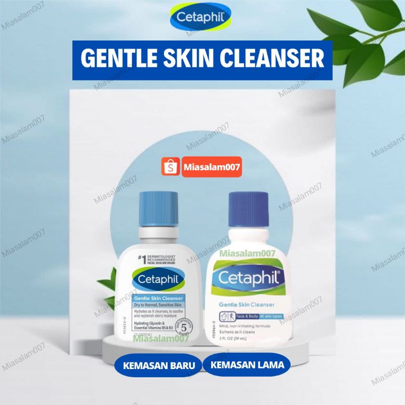 Cetaphil Gentle Skin Cleanser 59 ml 125 ml 250 ml 500 ml