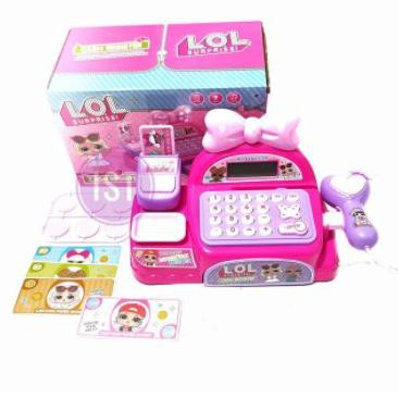 

[KODE 1440] Mainan Cash Register mesin kasir LOL Susprise Pita TOYS hadiah kado ulang tahun anak cew