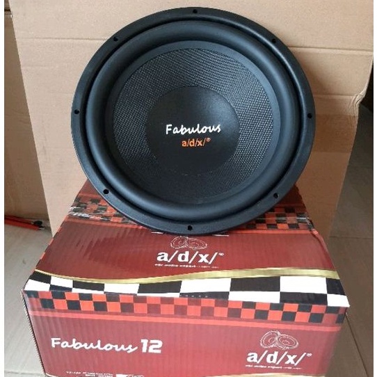 SUBWOOFER MOBIL 12&quot; inchi ADX / AVX SUBWOOVER 12 in Harga Murah DOUBLE COIL