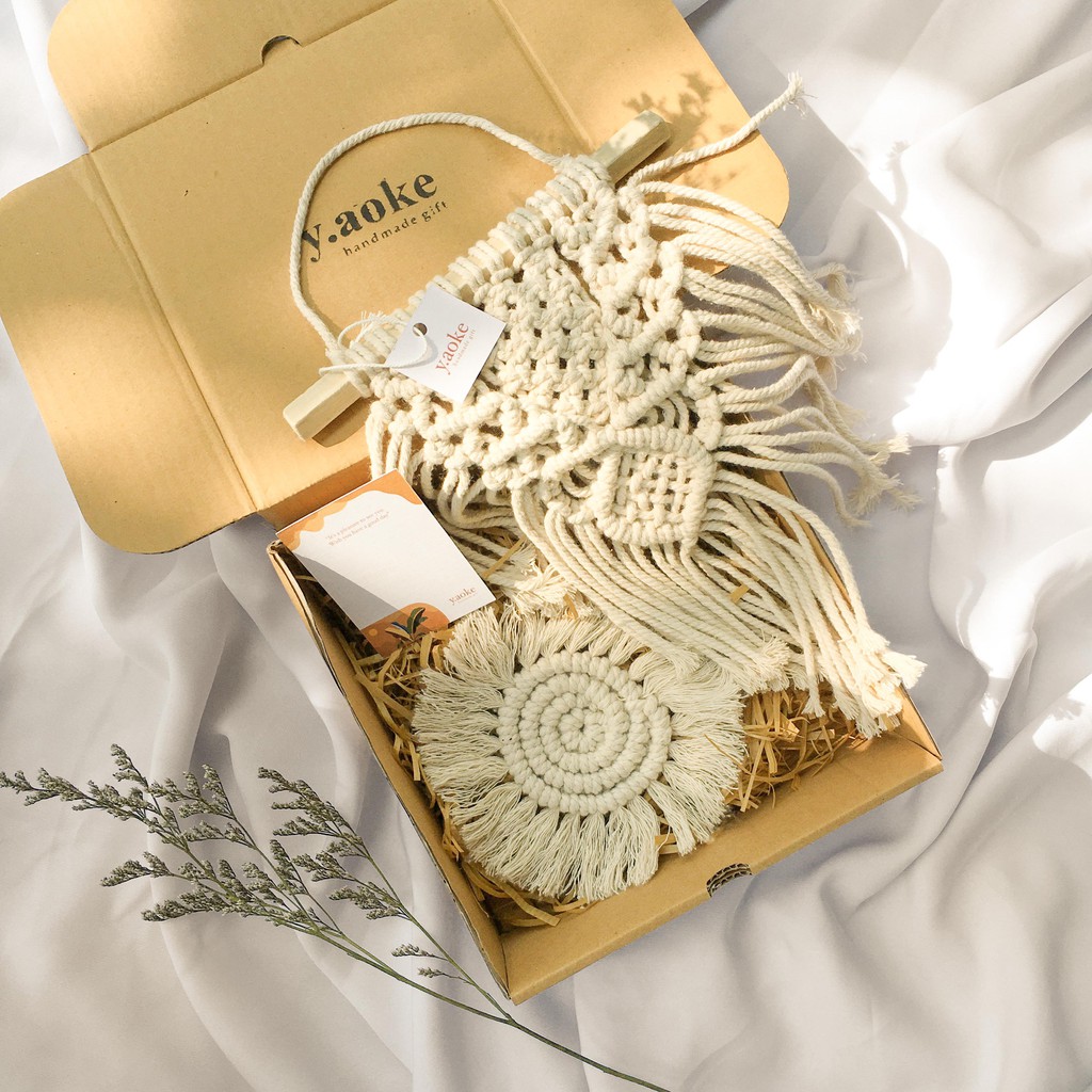 

Macrame Set | Handmade Gift | Gift Box | Hampers | Macrame
