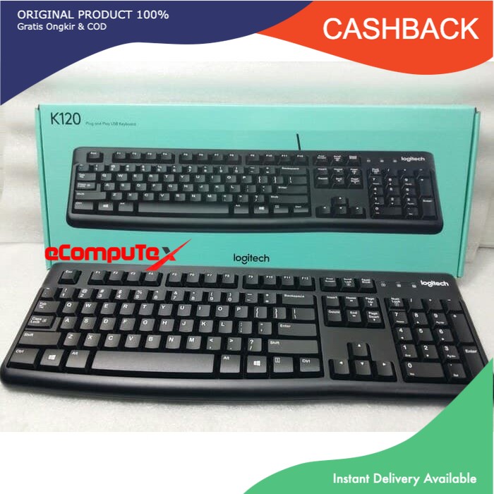 KEYBOARD USB LOGITECH ORIGINAL K120