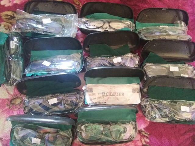 Free Box Dan Lap Kain Kacamata Persegi 2201
