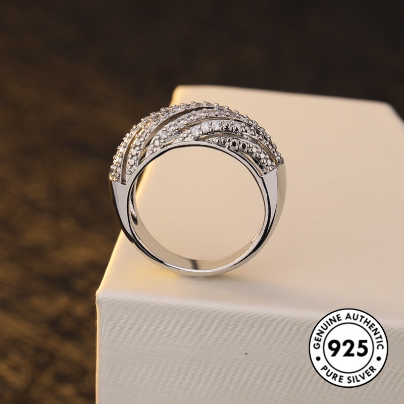 Cincin Sterling Silver 925 Untuk Wanita