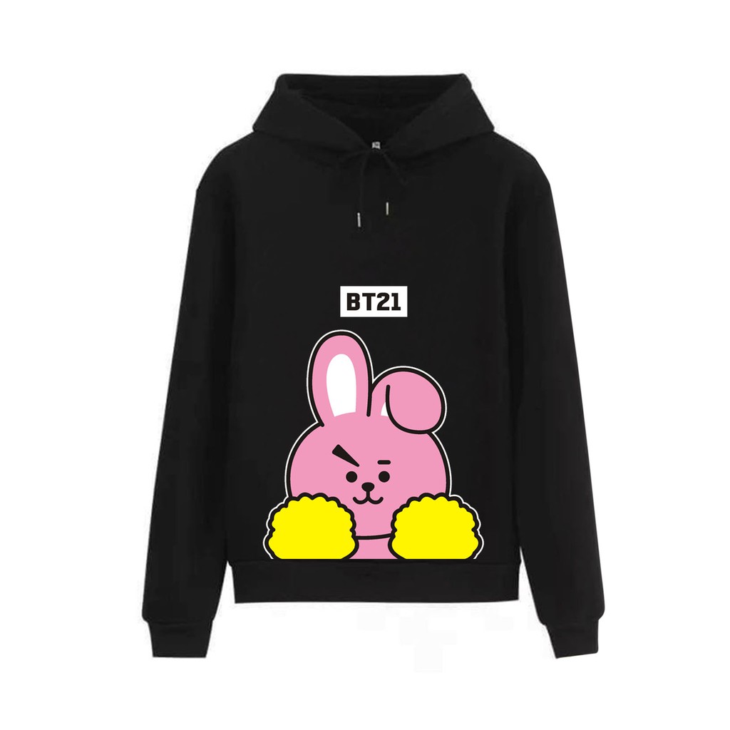 BESS - Sweater Hoodie Murah / Sweater Hoodie Wanita CUKY B21 BW