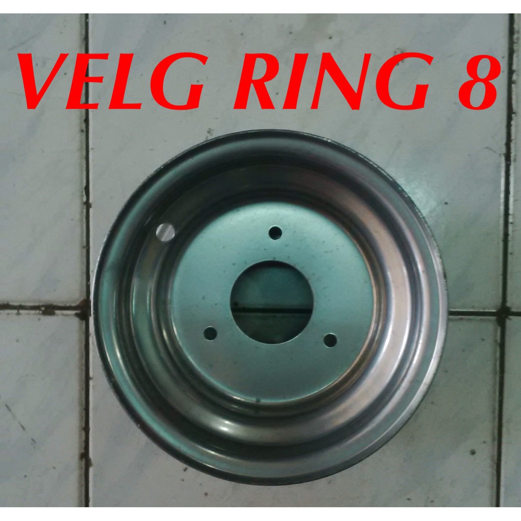 FREE ONGKIR  BISA COD VELG R8 ATV 110CC LUBANG BAUT 3 UTK BAN DEPAN KANAN DAN KIRI SAMA