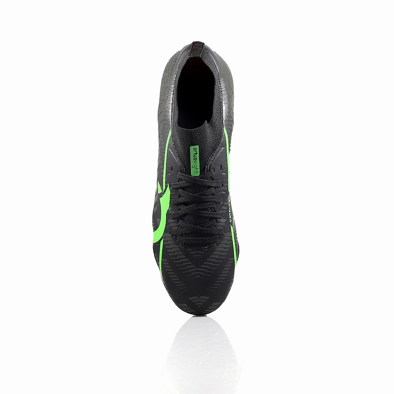 GRATIS ONGKIR !!! PROMO DISKON SEPATU BOLA ORTUSEIGHT LIBERTE FG BLACK LIME GREEN ORIGINAL TERBARU